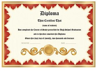 Blank Certificate Template 05