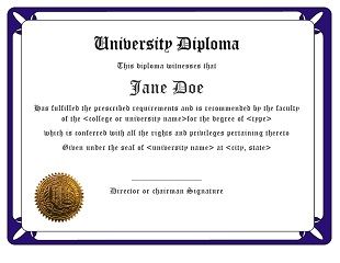 Blank Certificate Template 08