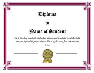Blank Certificate Template 10