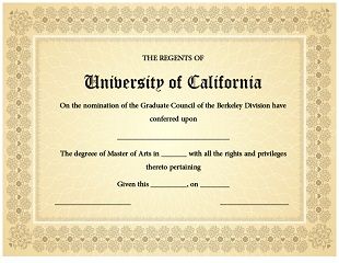 Blank Certificate Template 22