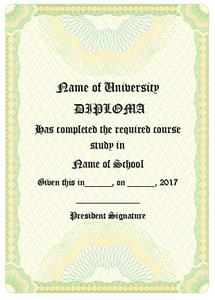 Blank Certificate Template 24