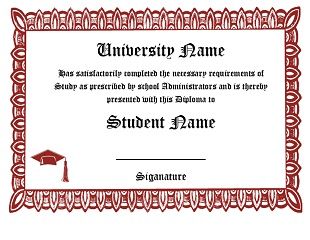 Blank Certificate Template 25