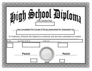 Blank Certificate Template 26