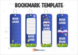 Bookmark Template 04