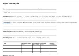 Business Plan Templates Business plan template 1 for Microsoft Word