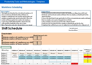 Daily Schedule Template 06