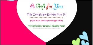 Gift Certificate Template 05