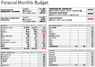 Monthly Budget Template 04