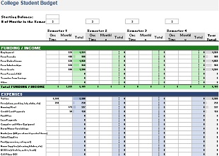 Monthly Budget Template 16
