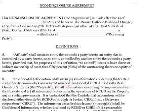 Confidentiality Agreement Template 05