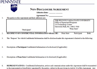 Non Disclosure Agreement Template 11