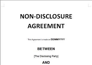 Non Disclosure Agreement Template 30