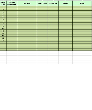 Task List Template 16