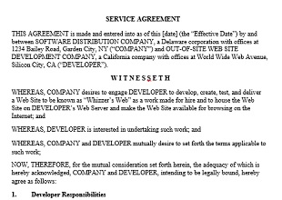 Service Agreement Template 17