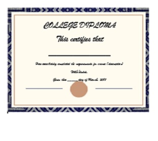 School Certificate Template 11